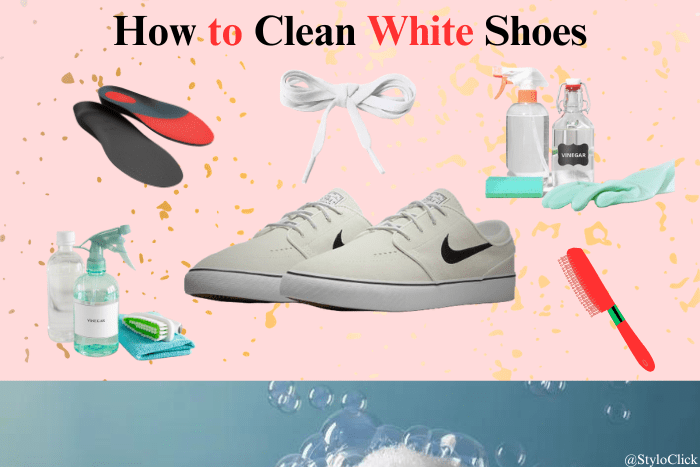 how to clean white shoes