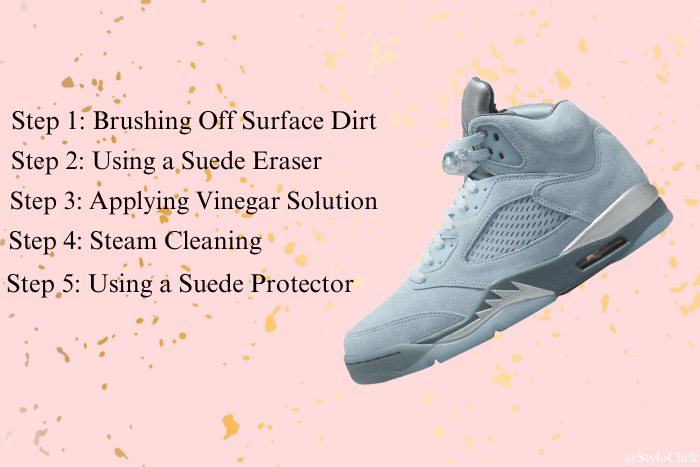 how to clean suede shoes