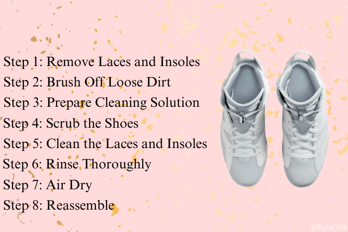 how to wash shoes